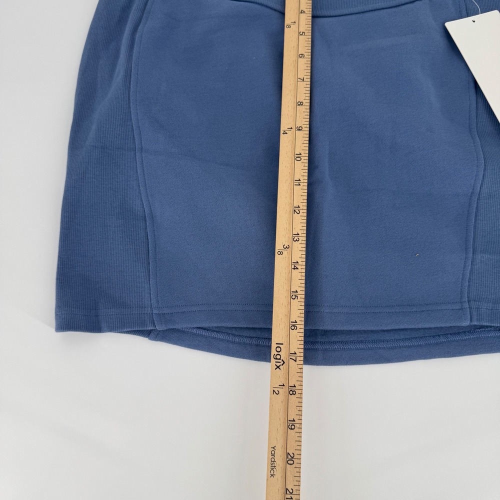 Lululemon Scuba HR Mini Skirt Blue Women's Size L High Rise NWT - Picture 6 of 6
